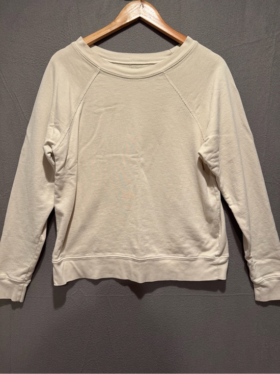 MATE the Label Tops - MATE the Label Cream Raglan Pullover Sweatshirt